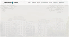Desktop Screenshot of frankensteinconsult.de